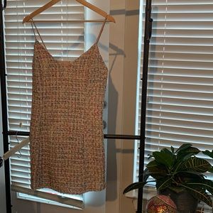 Tweed dress with a sparkle